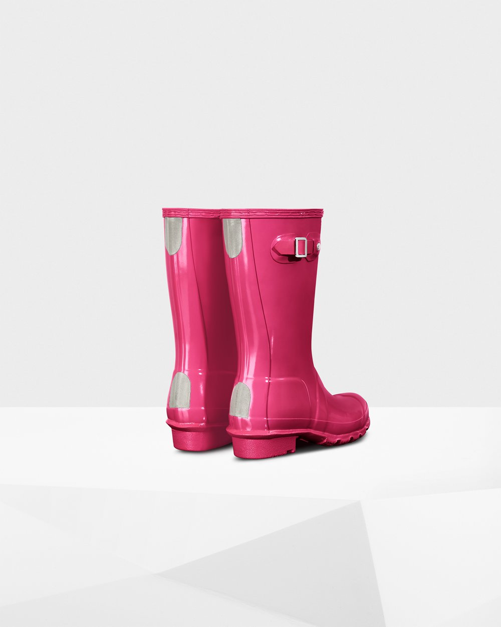 Botas de Lluvia Hunter Niños - Original Big Gloss - Rosas Claro - YAMDGTH-78